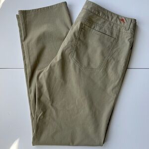 Tommy Bahama Pants 36x34 Stretch Golf Performance Casual Straight Khaki 5 Pocket